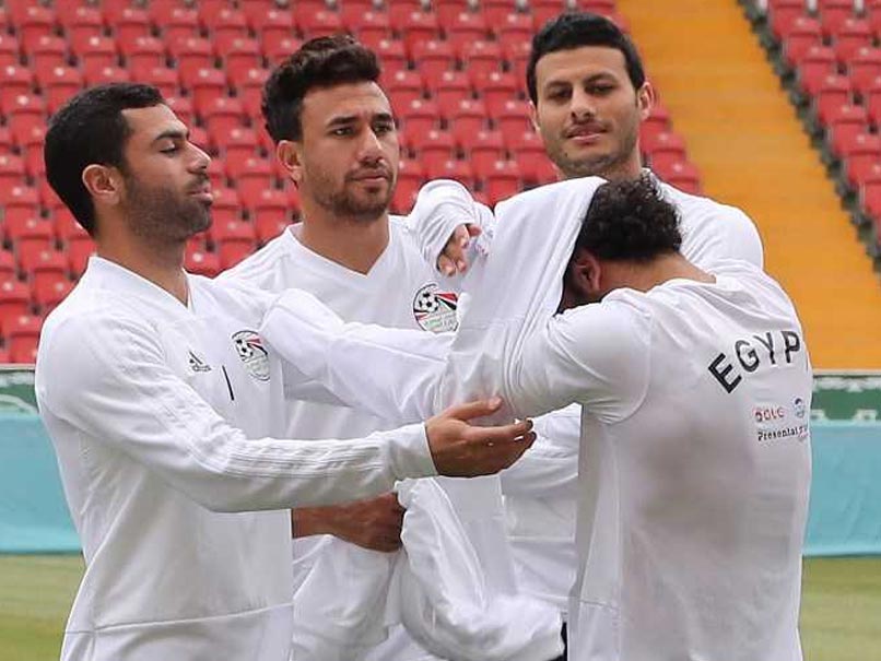 World Cup 2018: Mohamed Salah In Apparent Discomfort In Egypt Training