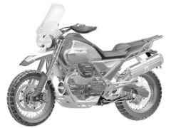 Moto Guzzi V85 Production Model Patent Filed