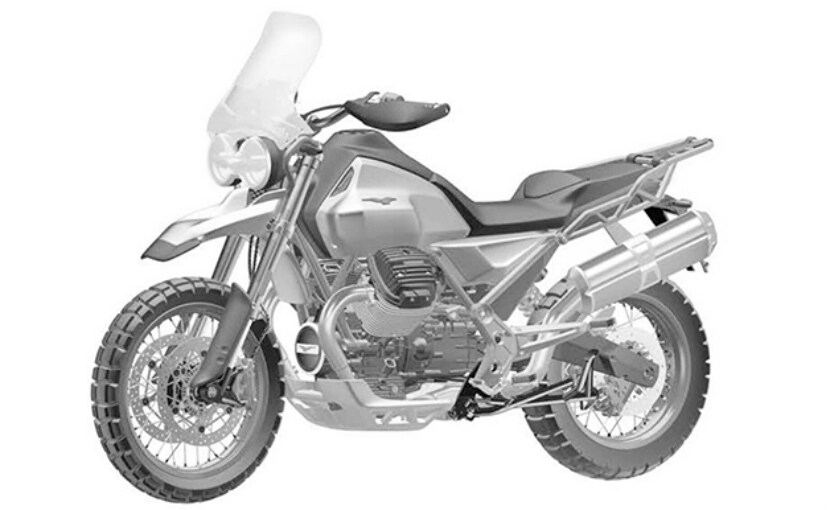 Moto Guzzi V85 Production Model Patent Filed Moto Guzzi V85 Production Model Patent Filed