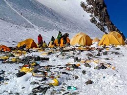 Nepal Clean-Up Campaign: 3,000-Kg Garbage Collected From Mount Everest Nepal Clean-Up Campaign: 3,000-Kg Garbage Collected From Mount Everest