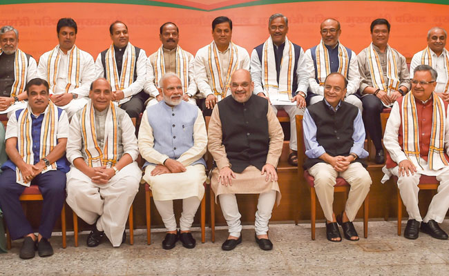 Swachh Bharat, Gram Swaraj Projects In Focus At BJP Chief Ministers' Meet