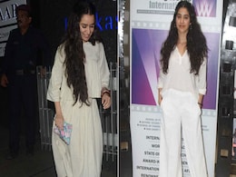 Shraddha And Janhvi Kapoor Have Something In Common - It's Not Just The White On White Outfits Shraddha And Janhvi Kapoor Have Something In Common - It's Not Just The White On White Outfits