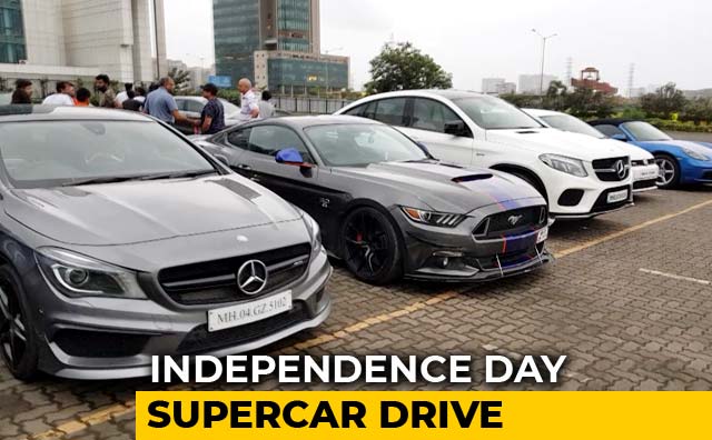 Supercars In Mumbai: Throttle97 Independence Day Drive 2018