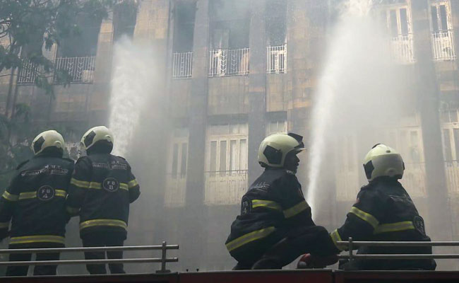 Major Fire In South Mumbai's Scindia House Office Building Near Fort