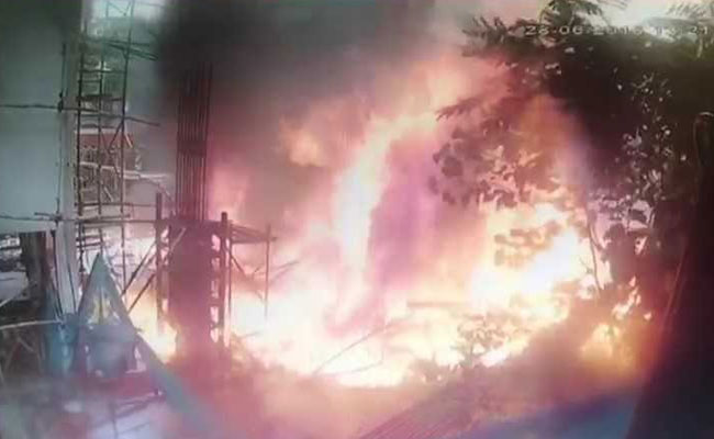 "A Ball Of Fire": New CCTV Video Shows Mumbai Plane Explode