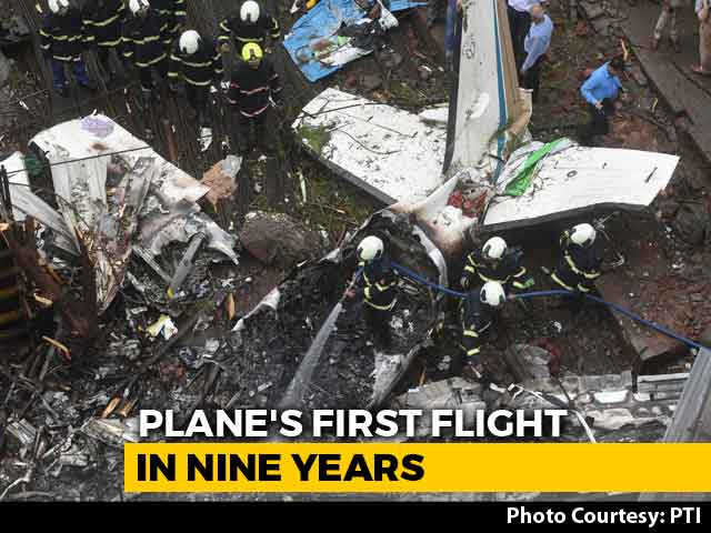 Plane That Crashed In Mumbai Declared "Unserviceable" After UP Accident