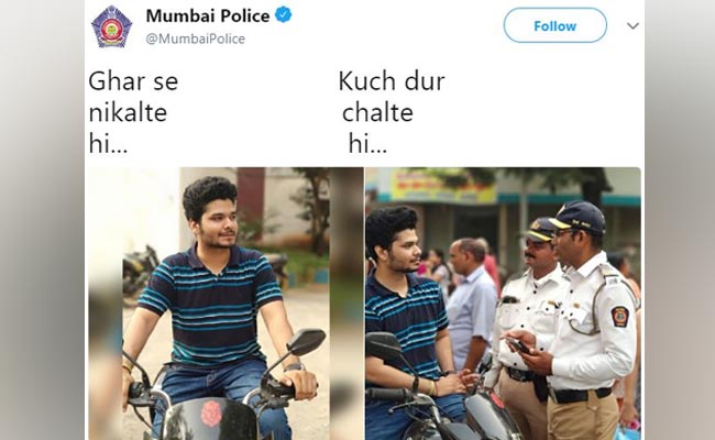 <i>Ghar Se Nikalte Hi</i> Memes: Mumbai Police's Viral Tweet And More