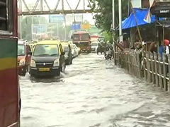 Heavy Rain Brings Mumbai To A Halt, Streets Water-Logged, Traffic Affected