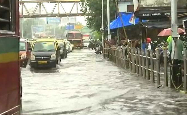Heavy Rain Brings Mumbai To A Halt, Streets Water-Logged, Traffic Affected