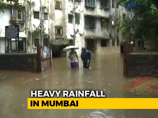 Four Dead In 24 Hours As Heavy Rain Pounds Mumbai; Traffic, Trains Hit