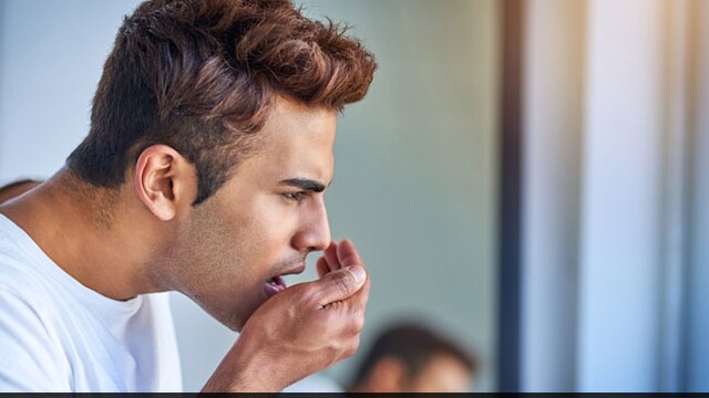 Bad breath can be caused because of high sulphur foods like onion, garlic and even egg yolk