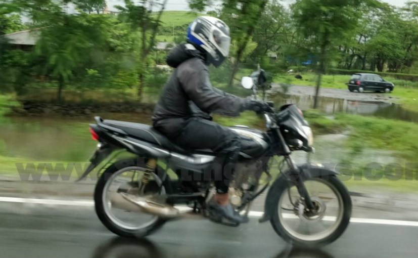 Bajaj Platina Disc Brake Variant Spotted Testing