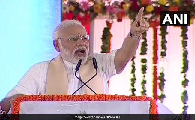 UPA Government Left Incomplete Projects Throughout Its Tenure: PM Modi