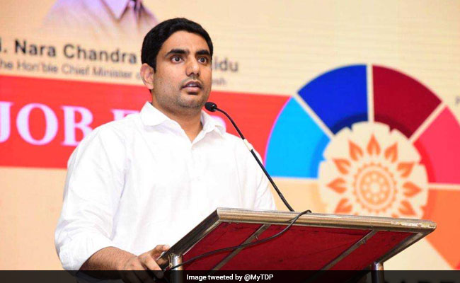 Nara Lokesh Names Father Chandrababu Naidu In Husband Column In Affidavit