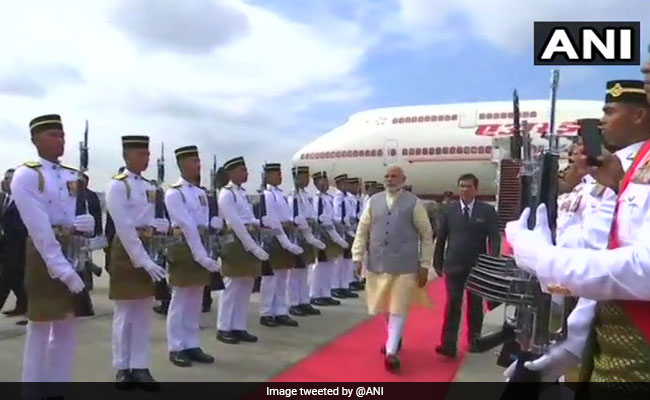 PM Modi Arrives In Malaysia To Meet Newly-Elected Prime Minister Mahathir Mohammad