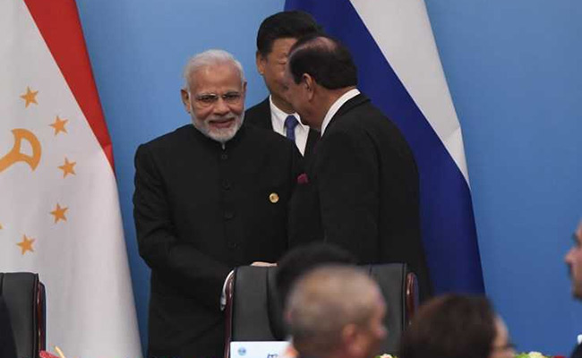 Amid Strain, An India-Pakistan Handshake In China Grabs Attention