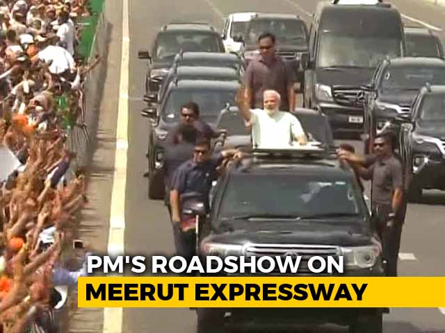 PM Modi Inaugurates Delhi-Meerut Expressway, Holds Road Show