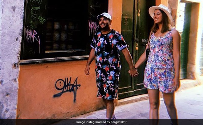 Nargis Fakhri Just Posted A Pic Of Herself Holding Hands With... Not Who You Think