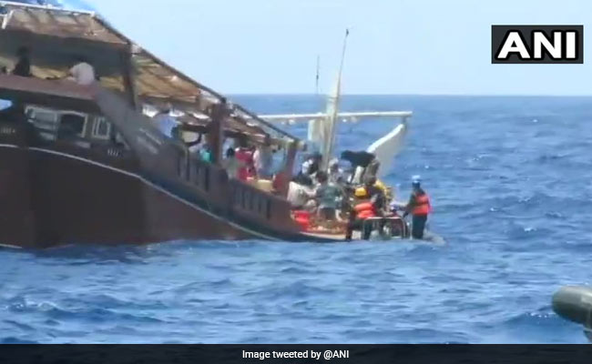 Navy Evacuates 38 Stranded Indians From Cyclone-Hit Island In Yemen