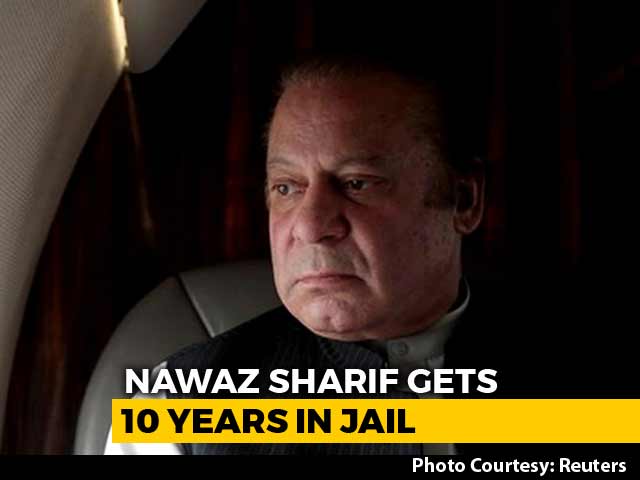 10 Years' Jail Sentence For Former Pak PM Nawaz Sharif