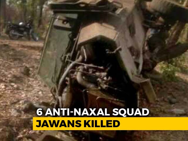 6 Jharkhand Jaguar Force Jawans Killed In Landmine Blast, Several Injured