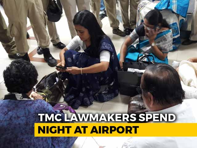 Mamata Banerjee's Lawmakers Spend Night At Assam Airport After Arrests