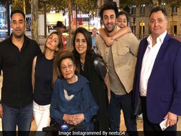 Inside Neetu Kapoor's Birthday In Paris. How Cute Are Ranbir And Samara? Inside Neetu Kapoor's Birthday In Paris. How Cute Are Ranbir And Samara?