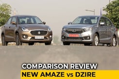 New Honda Amaze VS Maruti Suzuki Dzire Comparison Review New Honda Amaze VS Maruti Suzuki Dzire Comparison Review