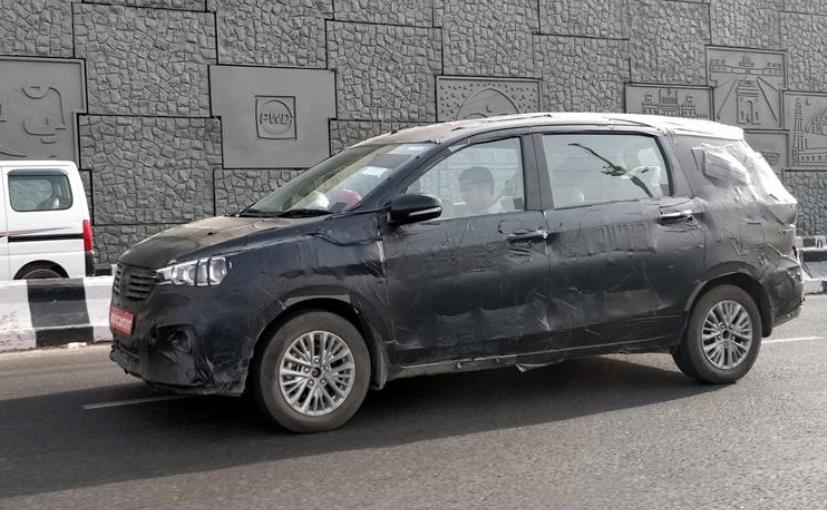 Maruti Suzuki Continues To Test Next-Gen Ertiga In India