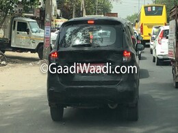 New-Gen Maruti Suzuki Ertiga's Cabin Uncovered In Latest Spy Images New-Gen Maruti Suzuki Ertiga's Cabin Uncovered In Latest Spy Images