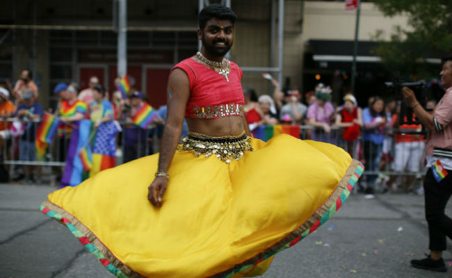 "I Was Born This Way": Thousands Walk In New York's Gay Pride Parade