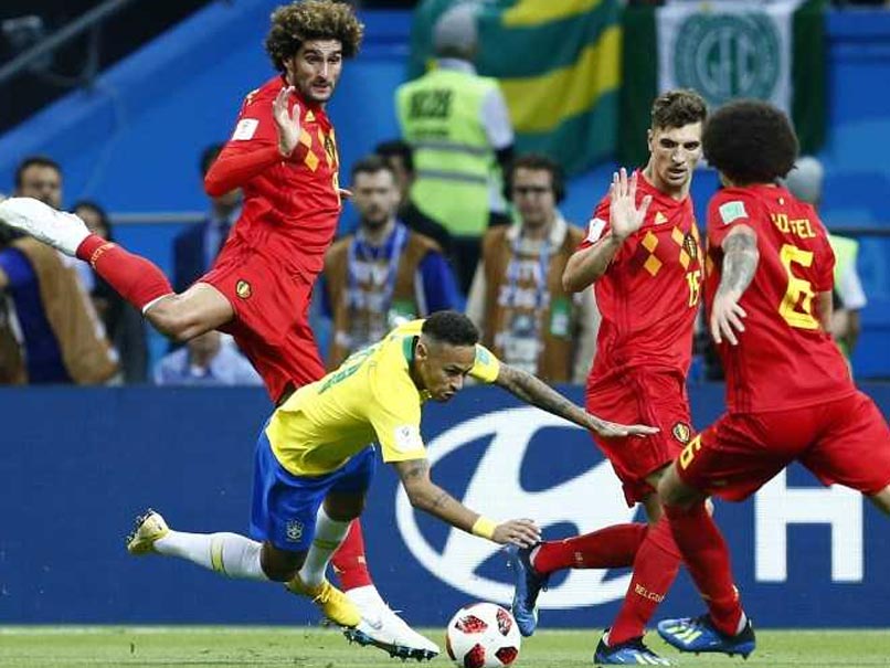 Watch: Neymar Escapes Yellow Card For Blatant Dive In Brazil vs Belgium Quarter-Final