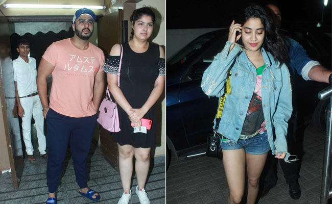Sunday With The Kapoors: Janhvi, Arjun, Anshula On A Family Movie Date