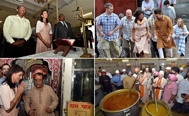 nikki haley at religious place (pti)