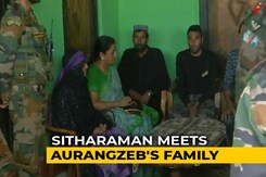Killed Soldier Aurangzeb's Family "Inspiration", Says Nirmala Sitharaman Killed Soldier Aurangzeb's Family "Inspiration", Says Nirmala Sitharaman
