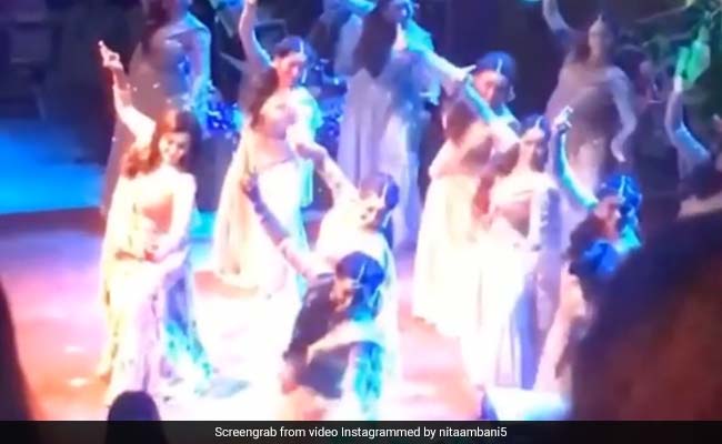 Nita Ambani's Special Performance At Akash-Shloka Engagement Bash. Watch
