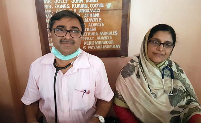 Kerala Doctor Couple Treated Thousands, Helped Send People To Relief Camp