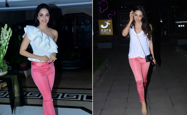 Kiara Advani Makes Her Pink Pants Do Double Duty