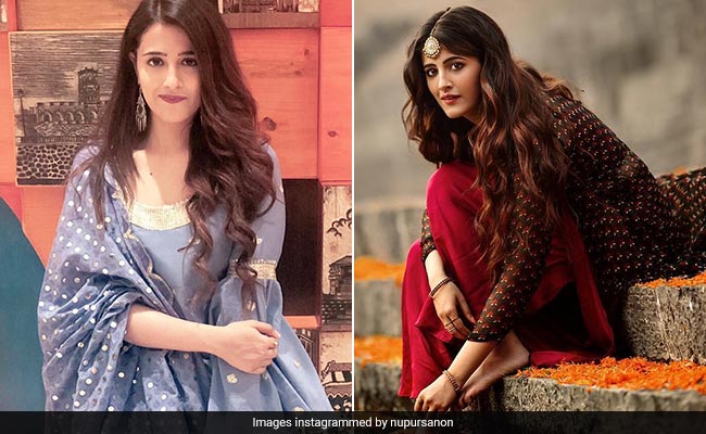 Kriti Sanon's Sister Nupur Is A Fan Of Fusion Fashion
