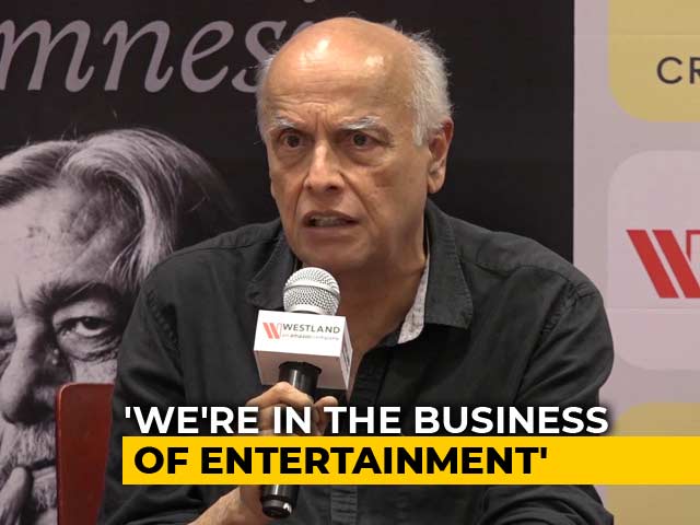 Business Of Entertainment Is Committed To Just Numbers: Mahesh Bhatt