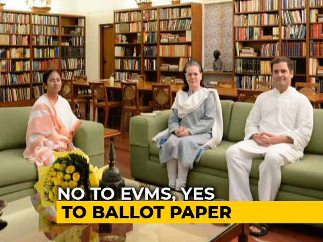 Ballot Papers For 2019: Opposition's Takeaway From Mamata Banerjee