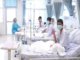 Thai Boys Wave To The World In First Clips After Being Rescued Thai Boys Wave To The World In First Clips After Being Rescued