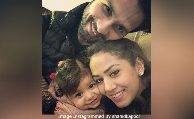 Our Fave Pics Of Shahid Kapoor And Mira Rajput With Daughter Misha. Awaited, Pics Of New Baby
