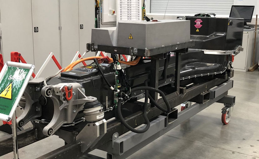 Aston Martin Reveals Battery Of All-Electric RapidE