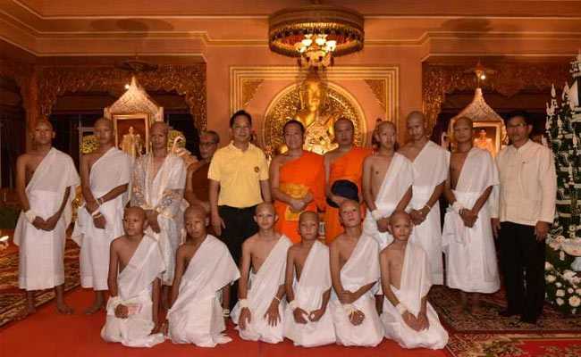 Thai Boys Rescued From Cave Shave Heads Before Ordination Ceremony