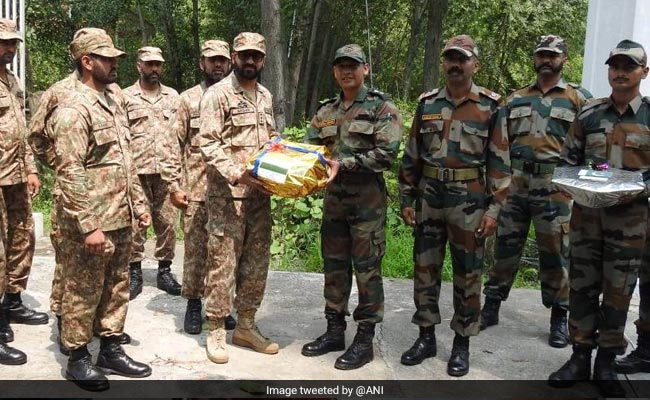 India, Pak Armies Exchange Sweets On Line Of Control In Poonch On Eid