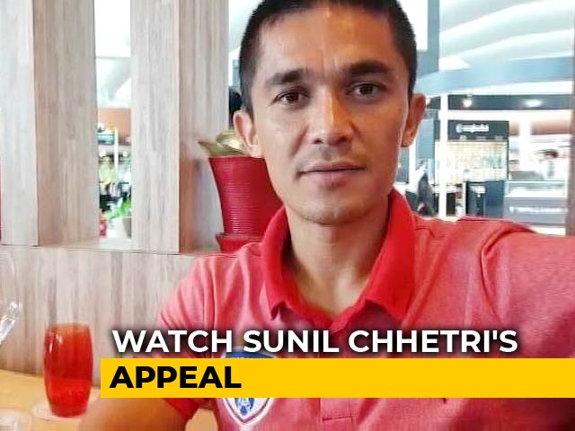 Sunil Chhetri Appeals People To Come Together And Rebuild Kerala