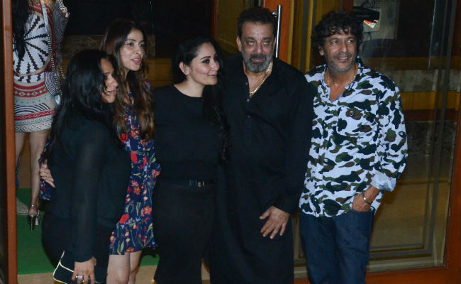 Pics: Sanjay Dutt's Birthday Party Attended By Madhavan, Chunky Panday, Bhavana And Others