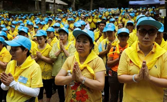 Dancers, Pig Heads And Sweets: Thais Thank Cave Spirits For Saving Boys