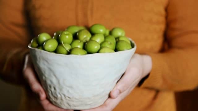 Olives are rich in healthy fats that help you feel fuller longer